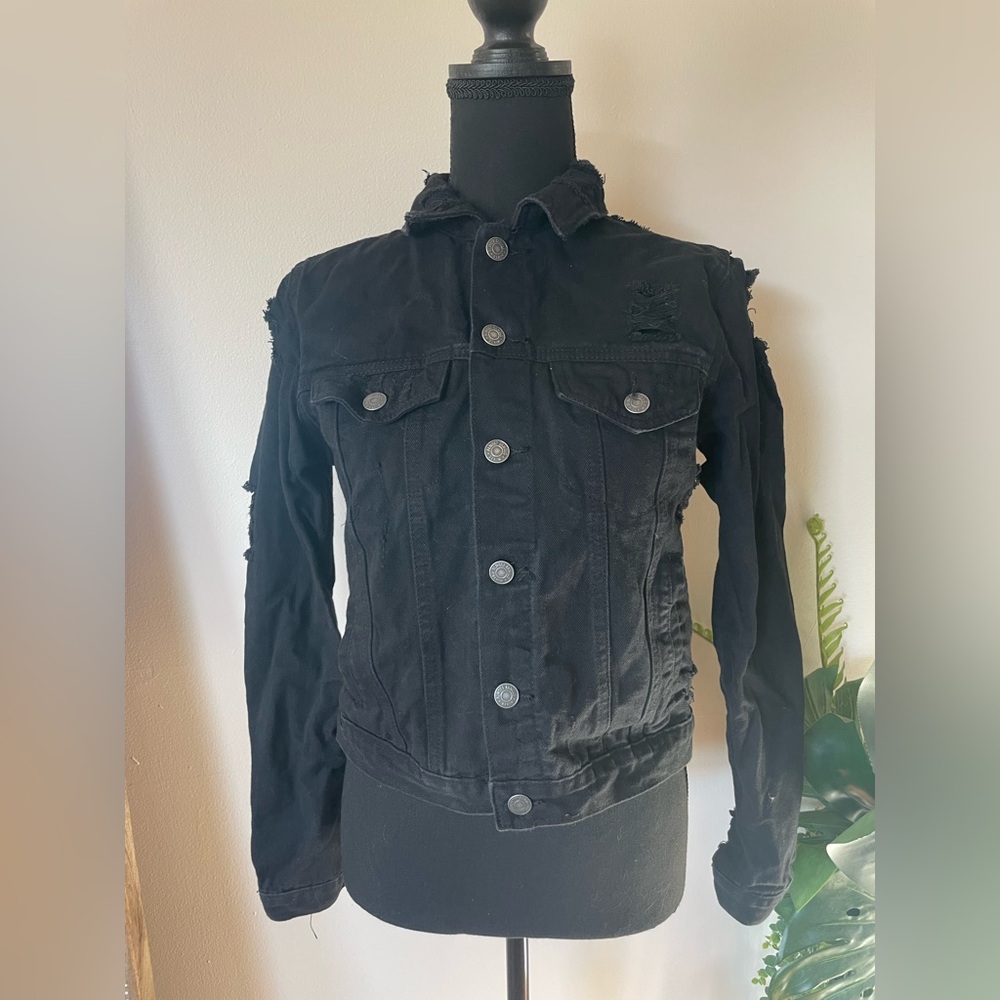 Almost Famous Black Denim Jacket